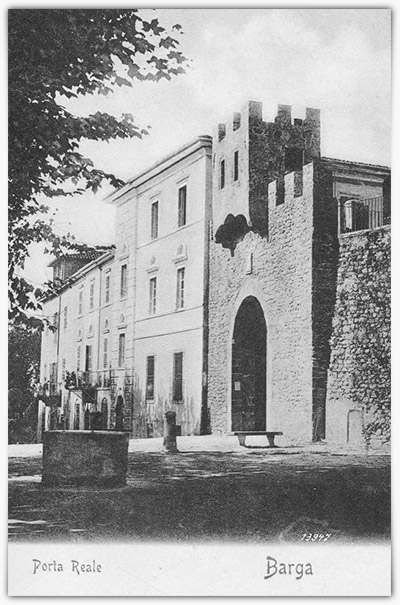 Barga Postcard