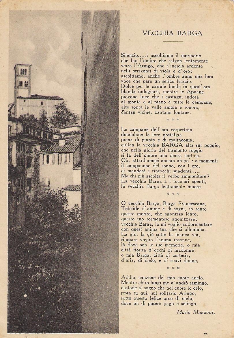 Old Barga Postcard.