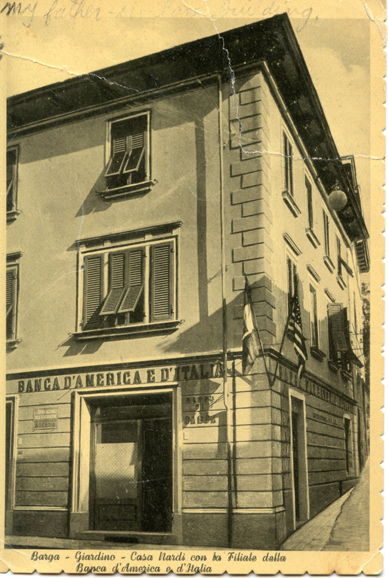 Barga c1950s Bank of America office.